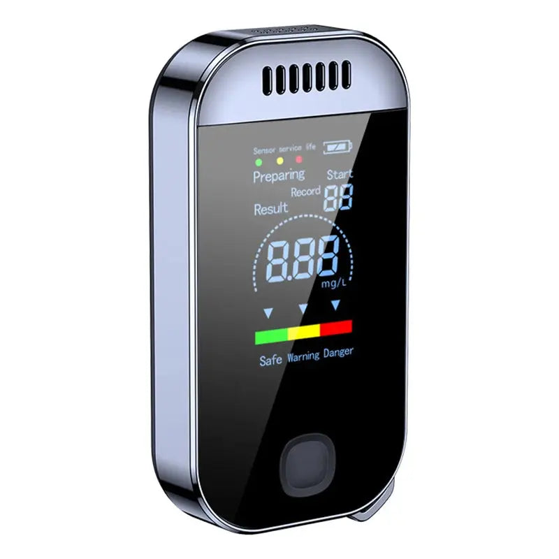 Alkoholtester Professionell Tragbar Digital: LCD-Display, USB Wiederaufladbar Alkoholmessgeräte Alkoholtester Professionell Tragbar Digital: LCD-Display, USB Wiederaufladbar Alkoholmessgeräte